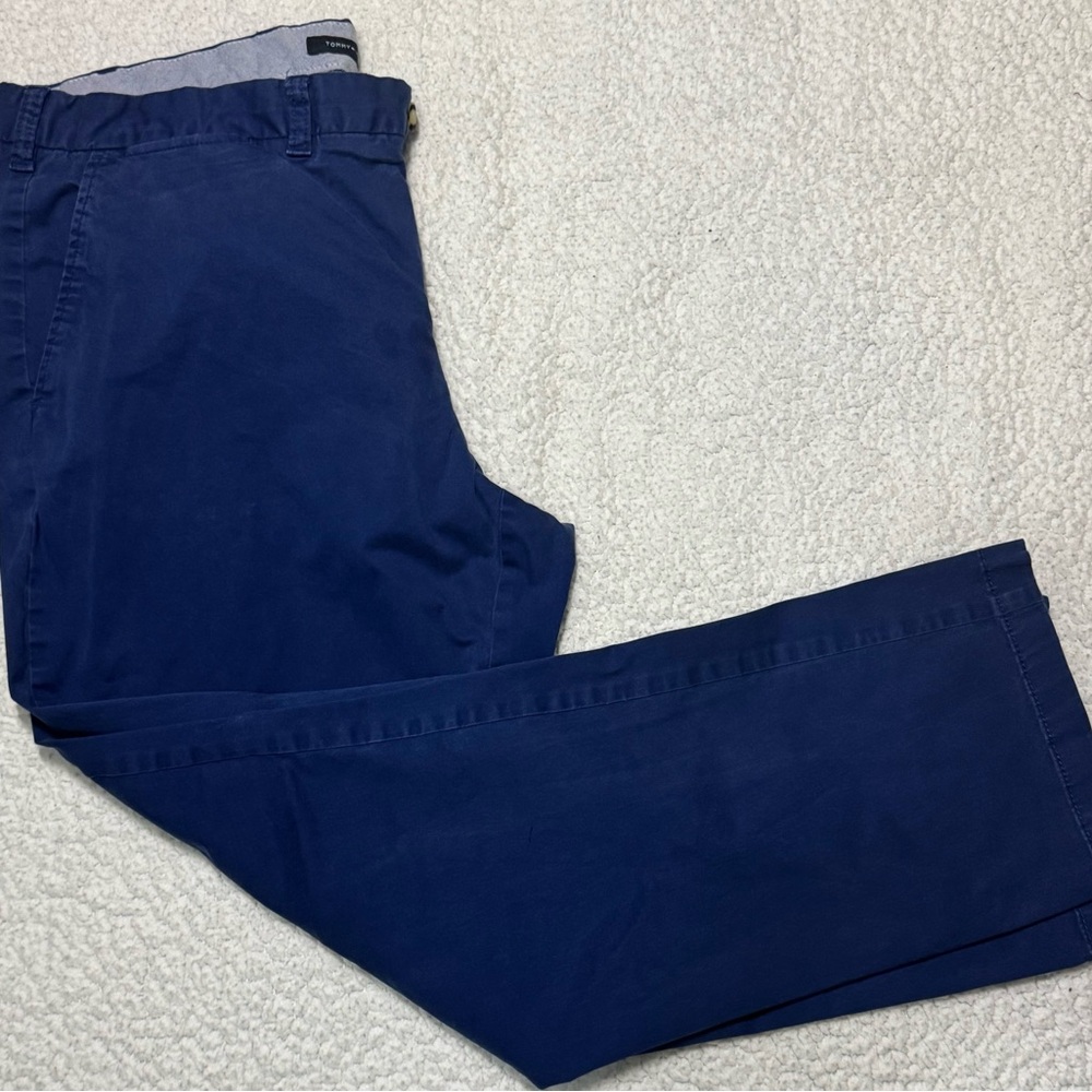 Tommy Hilfiger Classic Navy Chinos Fair Condition